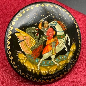 Broche Fleurs En Bois Peinte Main - Jostovo - Petit Prix Cadeau Femme
