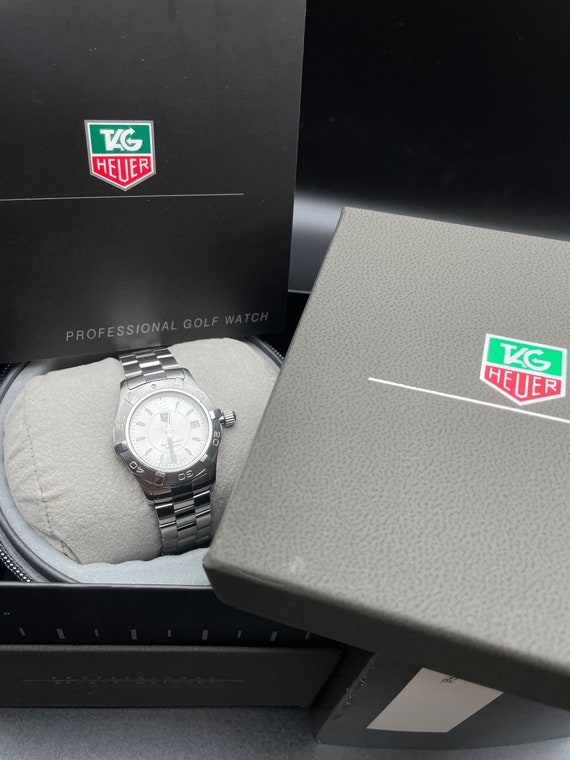 Tag Heuer Aquaracer Wrist Watch Ladies Swiss Made WAF 1412 300 Meters 1000 Feet Sapphire Crystal Perfect Condition Etsy Canada