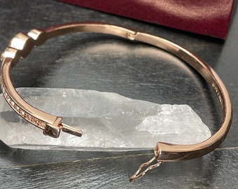 GIVENCHY PARIS VINTAGE 80s ストーン装飾付ブレスレット 未使用品】ジバンシー オールド 80s ブレスレット ブレスレット