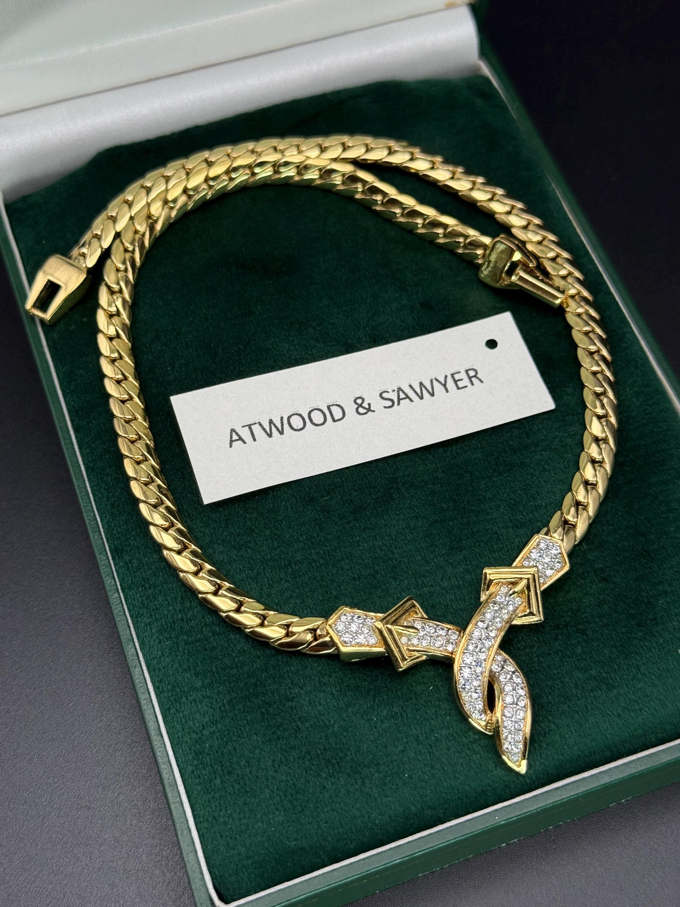 Attwood and Sawyerアトウッド＆ソーヤー チョーカーネックレス Atwood and Sawyer Necklace - Etsy