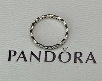 Vintage Pandora Silver ring For Women Ladies Genuine Boxed 925 solid silver Hallmarked