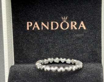 Vintage Pandora Silver ring For Women Ladies Genuine Boxed 925 solid silver Gift Birthday