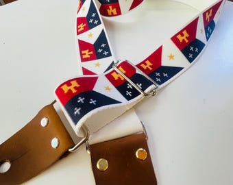Custom guitar strap with any flag or image!