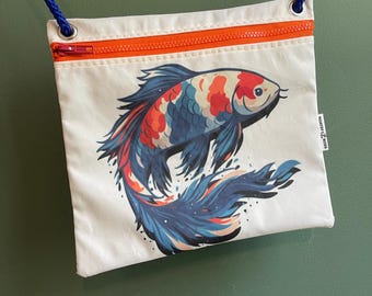 Koi recycled sail bag