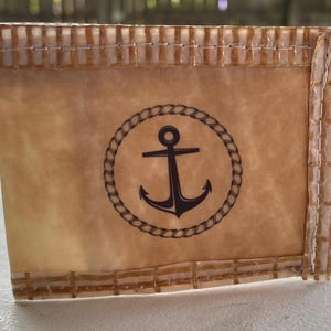 minimalist sailcloth wallet
