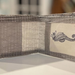 minimalist sailcloth wallet