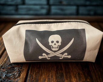 repurposed SAIL toiletry bag—pirate booty bag 3