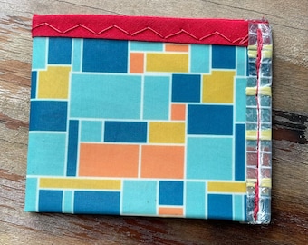 Cartera de lona plegable reutilizada y remanente