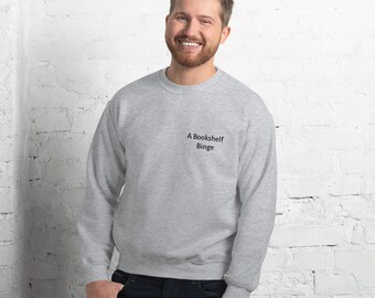 Bookshelf Binge Sweatshirt: Soft, Warm, Classic Fit