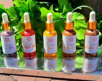 Radiating Body Shimmer Highlighter Oil Glowing Skin Liquid Gold Bronzer Vegan Fairy Shimmer Moisturizing Oil