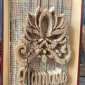 Namaste Cut and fold, Combination Book Folding Pattern