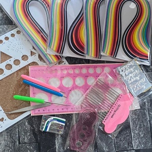 Kit de quilling de luxo