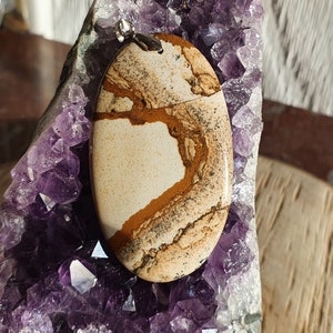 JASPE LANDSCAPE PENDANT