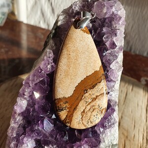 JASPE LANDSCAPE PENDANT
