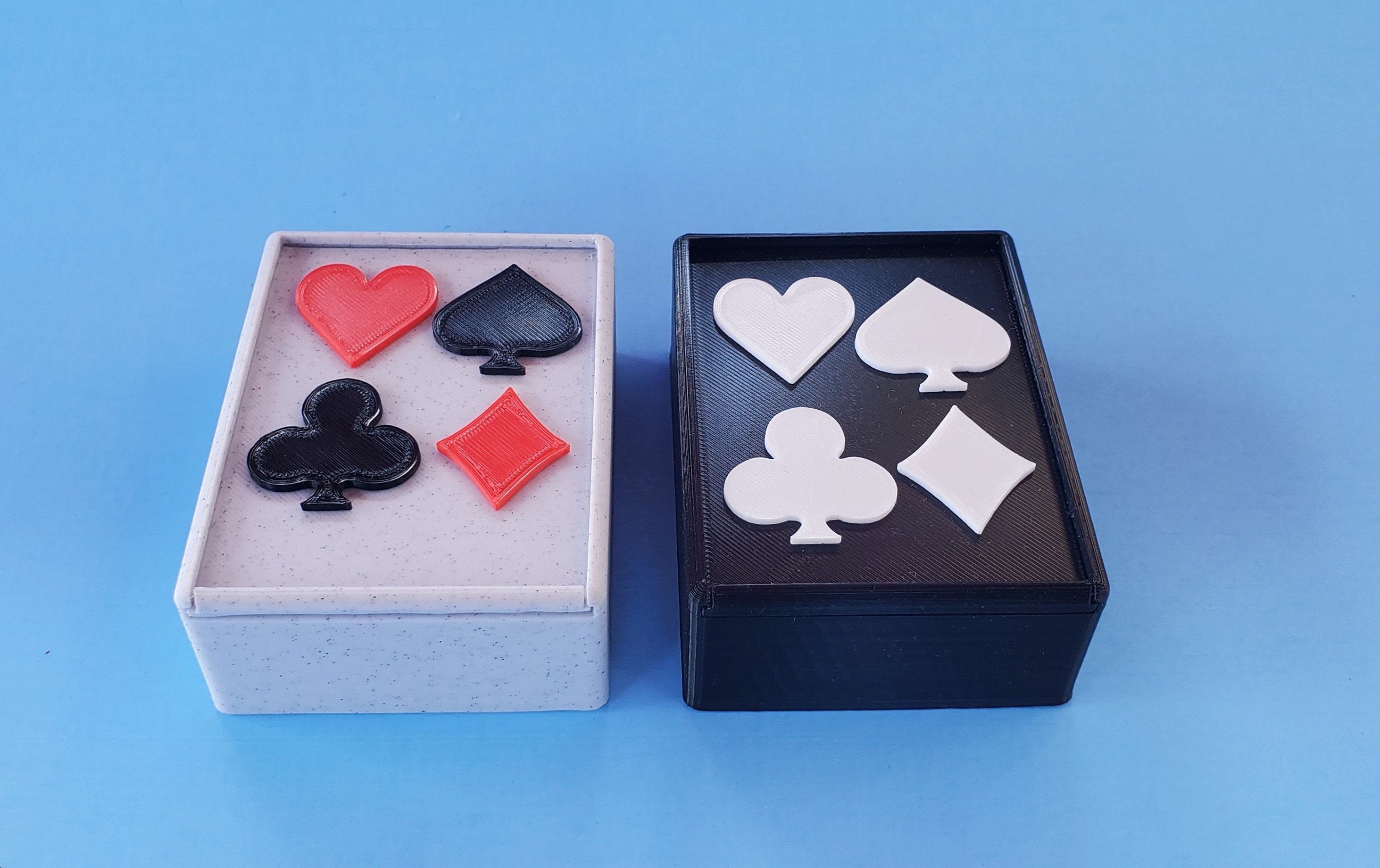 Playing Card Storage Box. 3d Printed PLA Plastic Container for Playing