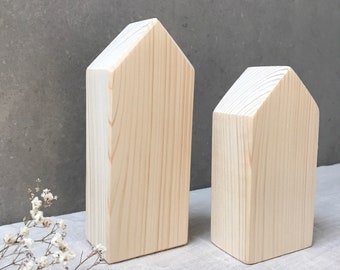 Wood*House Spruce Decoration House Wooden House