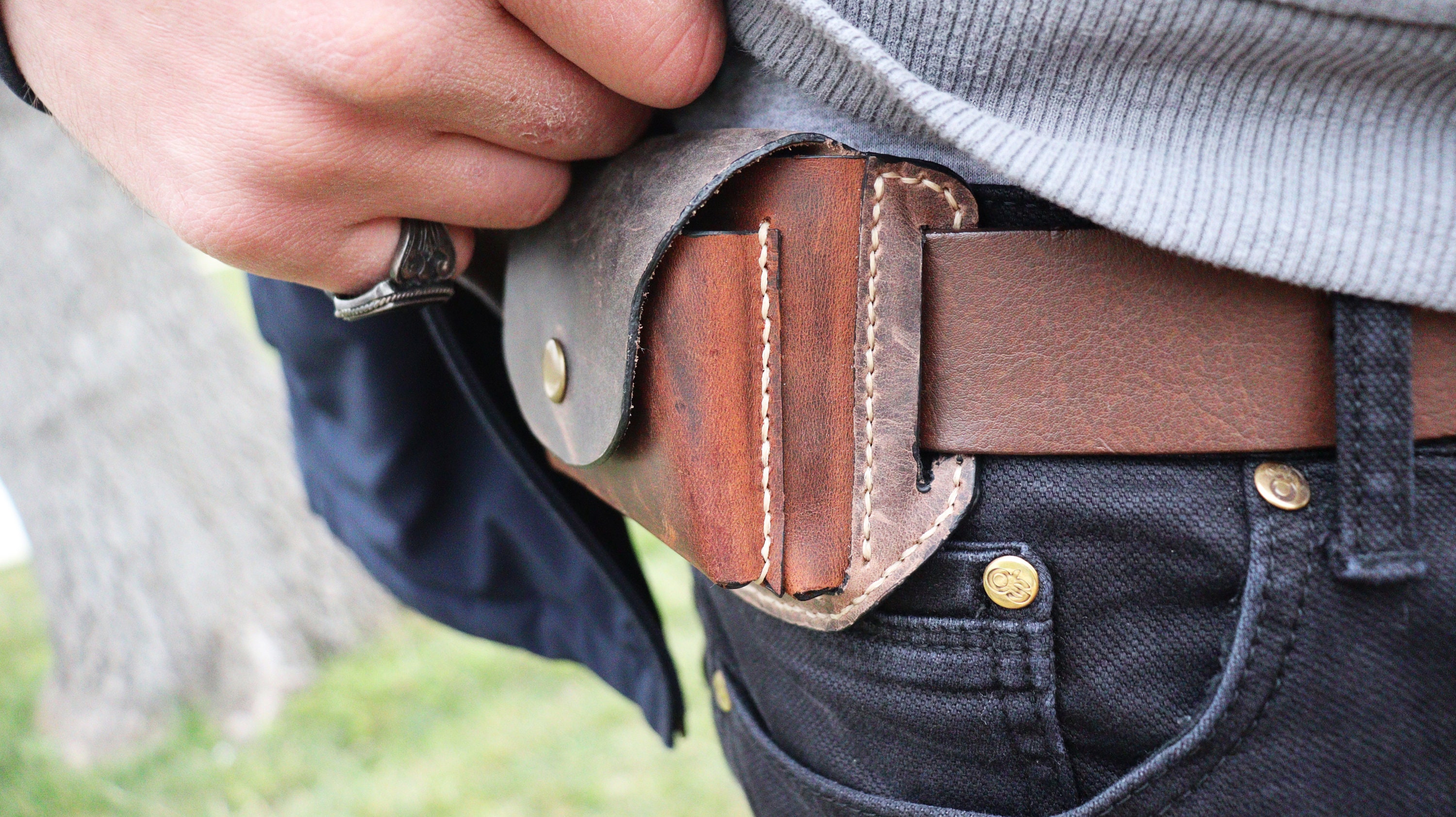 Belt Wallet PDF Pattern Leather Belt Wallet Digital Pattern Etsy