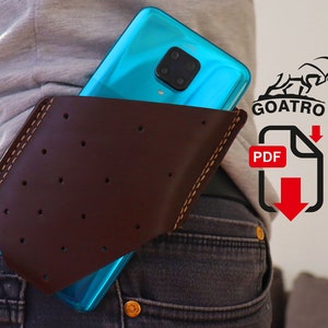 Patrón de funda de teléfono de cuero, Funda de cinturón, Patrón de funda de teléfono inteligente, Patrón de funda de Samsung, Funda de Iphone, Mi, Funda de billetera de cuero para teléfono