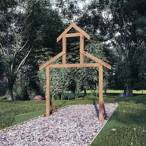 Wedding - Woodworking plans- Wedding decoration- Rustic Wedding Decor DIY Wedding Arch Plans-Wedding Arch - Wedding Boho