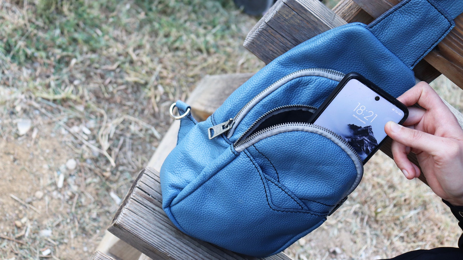 PDF Pattern Leather Sling Bagsling Bag Leather Pattern PDF unisex