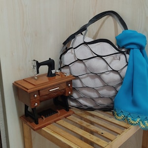 Leather Bag model, Leather bag pattern pdf, leather netbag pdf pattern, seamless bag model pdf