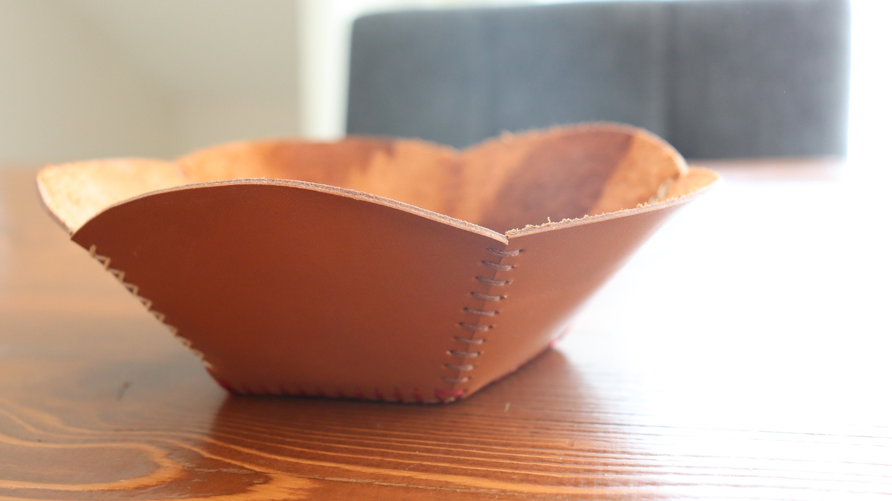 Leather Tray Pattern Tray Template Leather Sewing Pattern Etsy