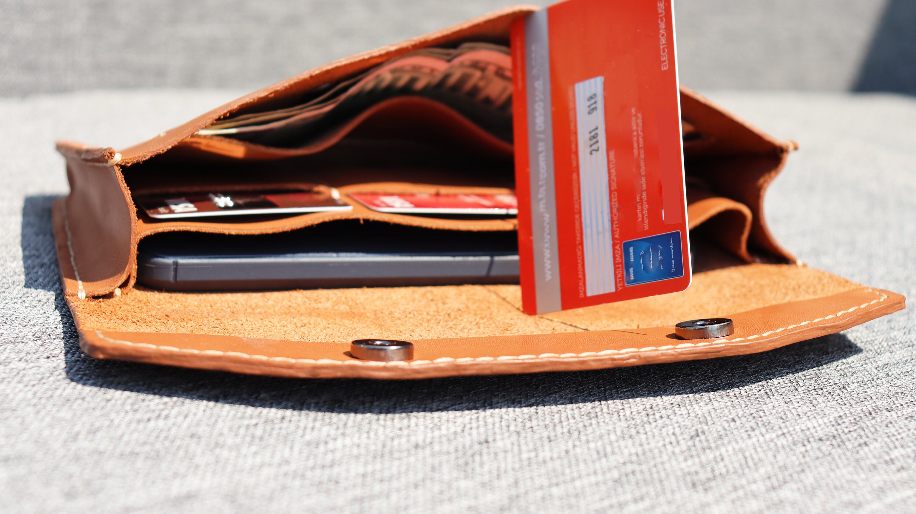 PDF Long Wallet Template Pattern Phone Wallet Leather - Etsy