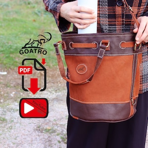 Ledertasche, Leder Schnittmuster, handmade Ledertasche Modell, Taschen Modell, Damen Ledertasche Modell, Ledertaschen Modell, Muster