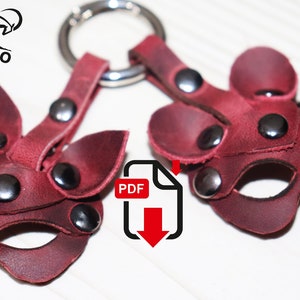 Máscara de gatinho, máscaras de chaveiro, enfeite de colar, enfeite de bolsa, enfeite de brinco