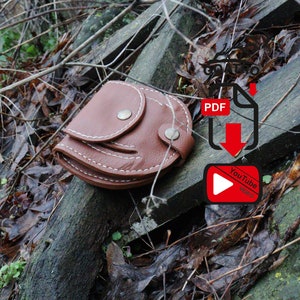 Modelo billetera de cuero, Costura de billetera mujer, Confección de billeteras de cuero, Modelo de billetera Dard, Uso diario, Bricolaje