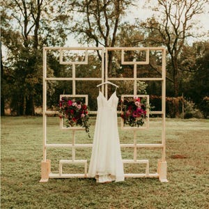 Wedding - Woodworking plans- Wedding decoration- Rustic Wedding Decor DIY Wedding Arch Plans-Wedding Arch - Wedding Boho