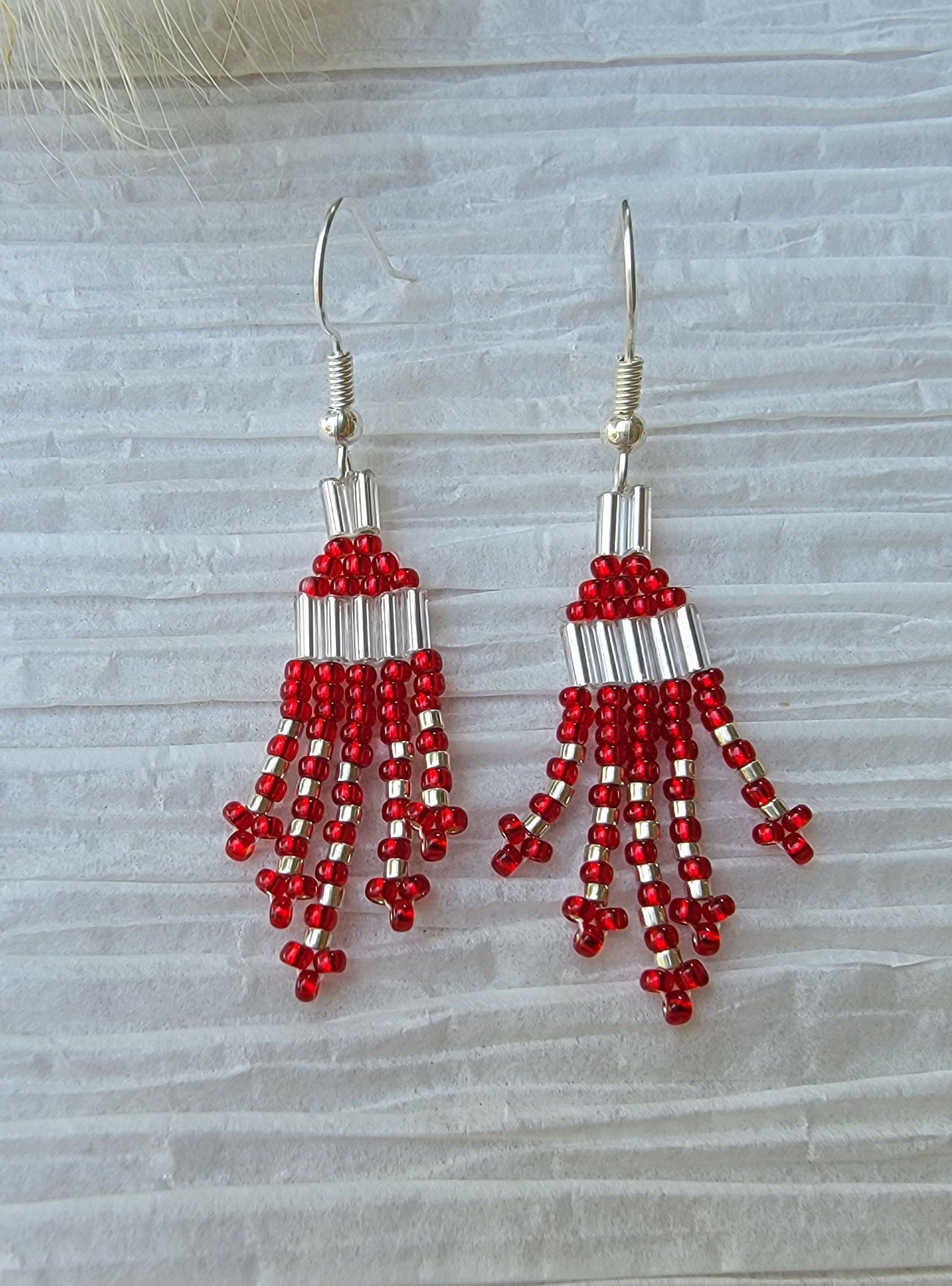 Sparkling petite tiny fringe Gumdrop Earrings in a variety of