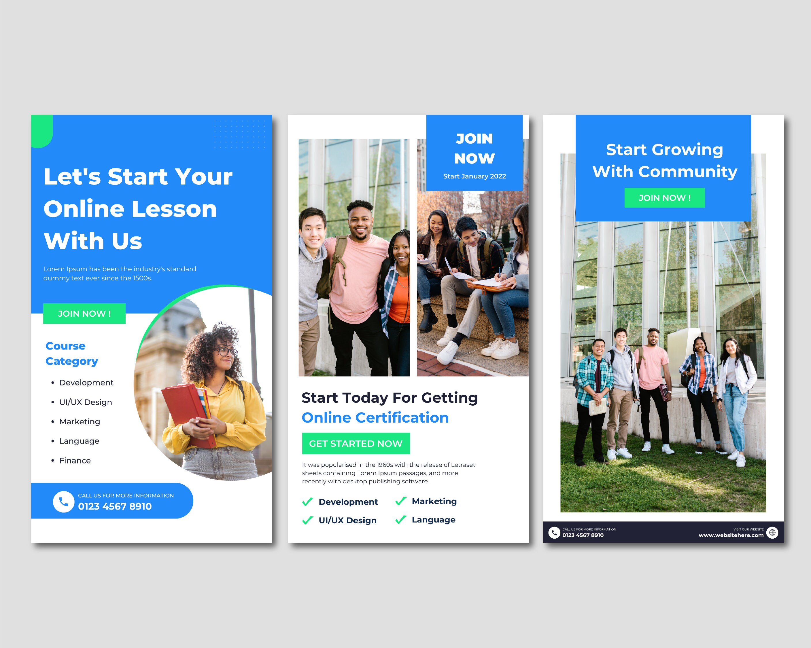 21 Modern & Bold Education Social Media Template on Canva - Etsy