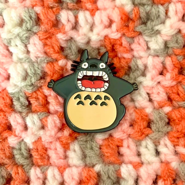 Anime Character Enamel Pin | Totoro Inspired