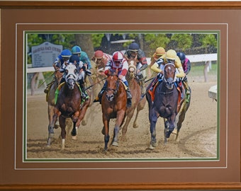 Figure of Speech Takes the Lead, Saratoga Race Course, Saratoga Springs, NY
