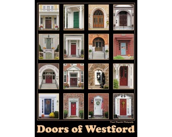 Doors of Westford, Massachusetts poster print  by David Fingerhut Fine Art Photography.