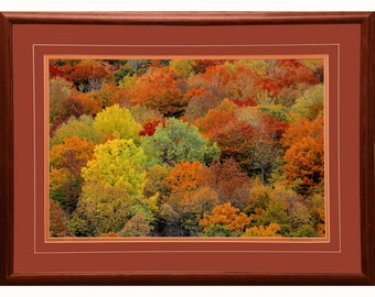 Autumn in Vermont, Tunbridge, Vermont.  Photograph by David Fingerhut