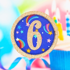 Star Birthday Badge, Kids Birthday Badge, Birthday Badge, Birthday Pin