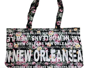 Robin Ruth New Orleans Floral Tote Bag