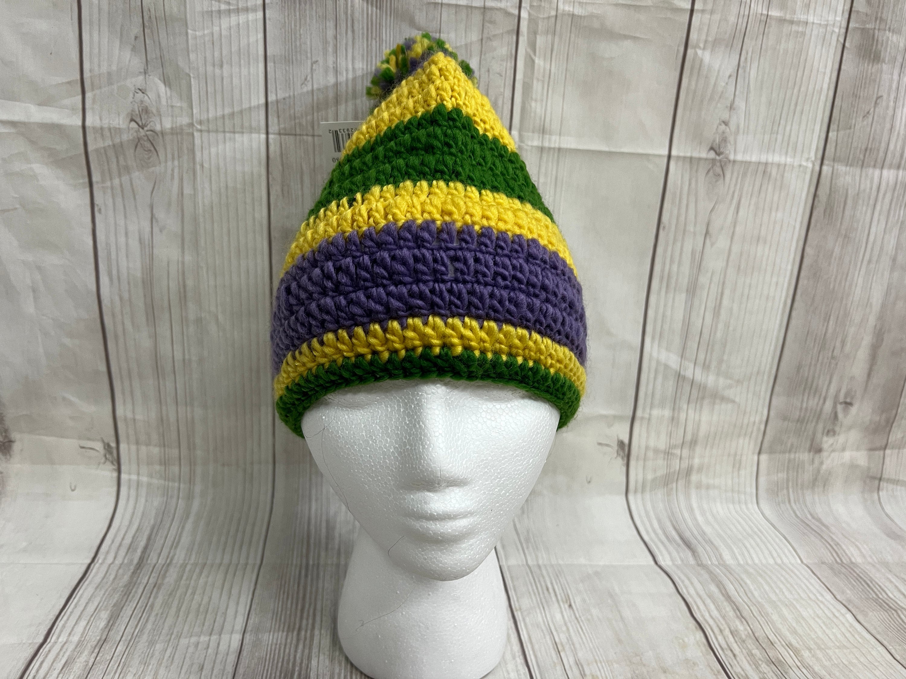 Crotchet Mardi Gras Beanie Your little one main image 2