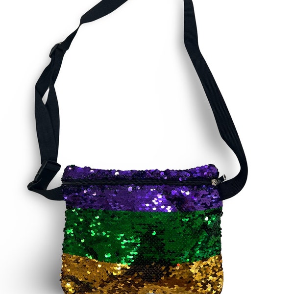 mardi gras sequin outfit