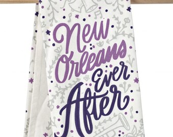 New Orleans Ever After Kitchen Towel
