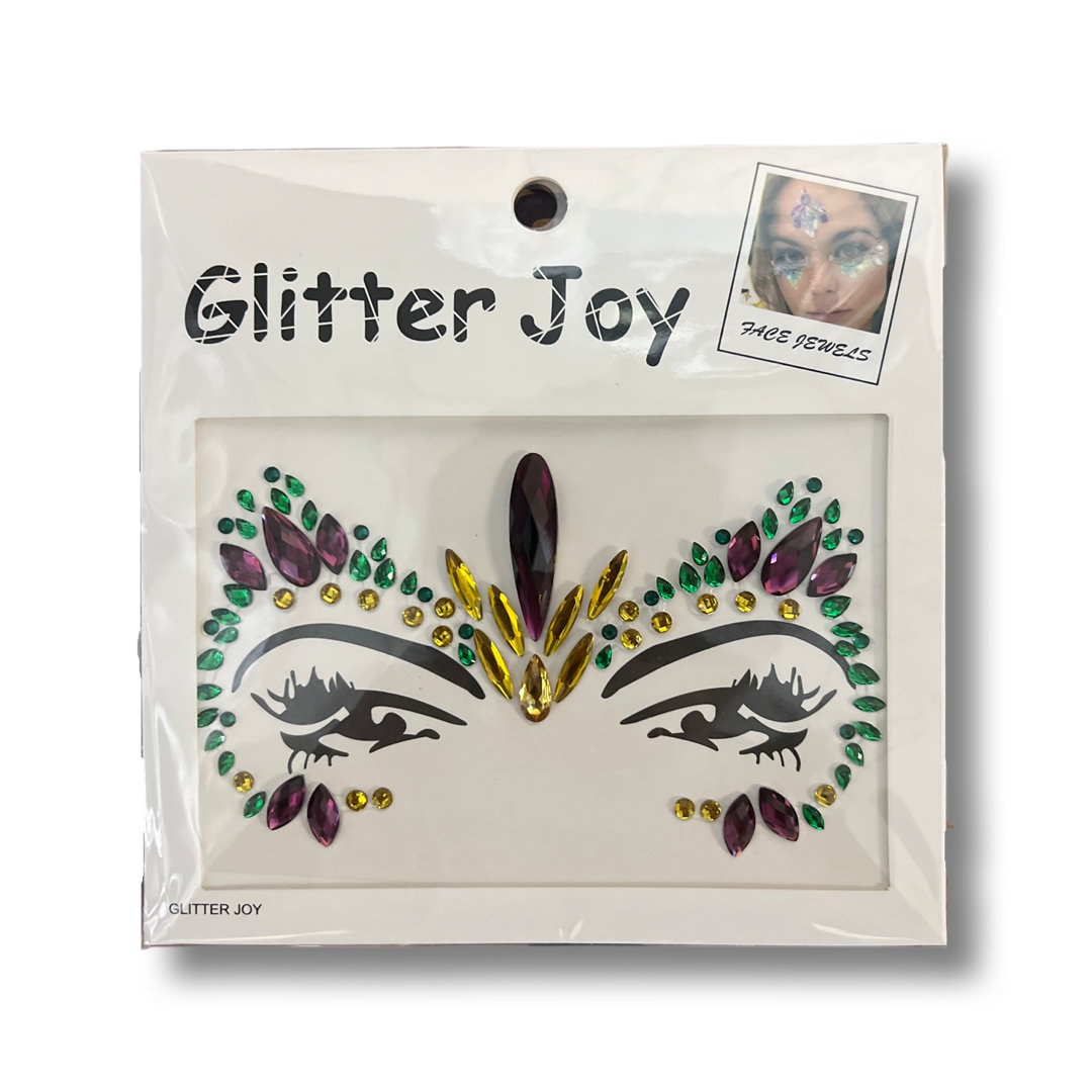 Glitter Joy Face Jewels006 Etsy