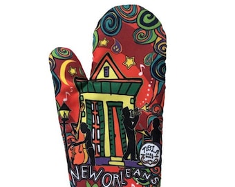 New Orleans Oven Mitts