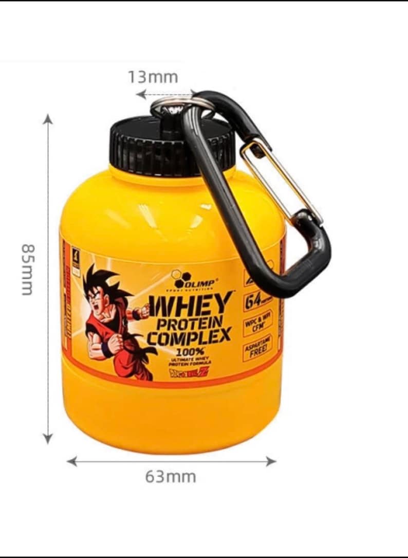 Protein Powder Travel Keychain Etsy