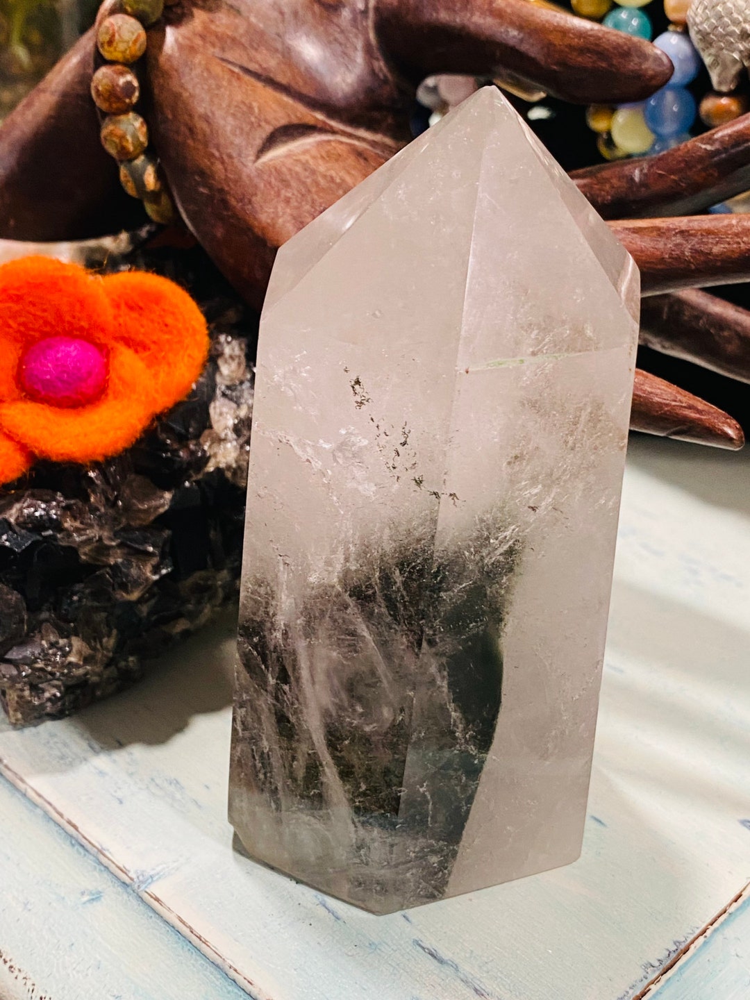 Garden Quartz Tower Etsy