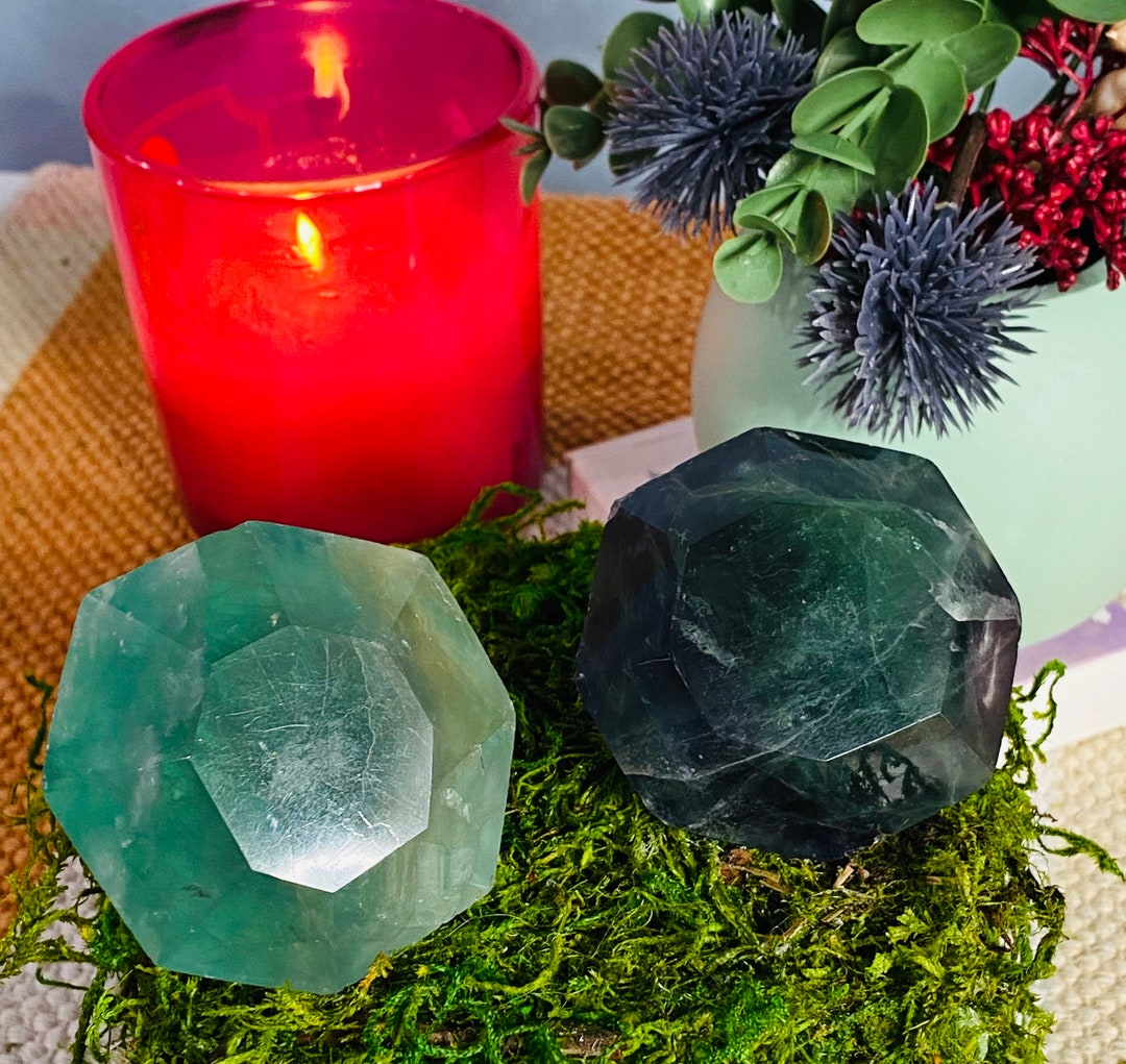 Fluorite Diamond Carving Etsy