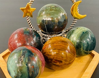 オーシャンジャスパースフィア - Etsy 日本