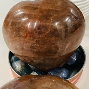 Fire Quartz Heart