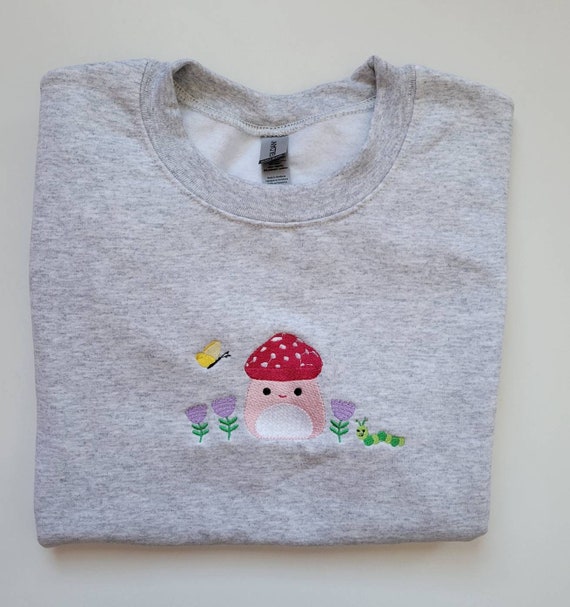 Squishmallow Mushroom Embroidered 